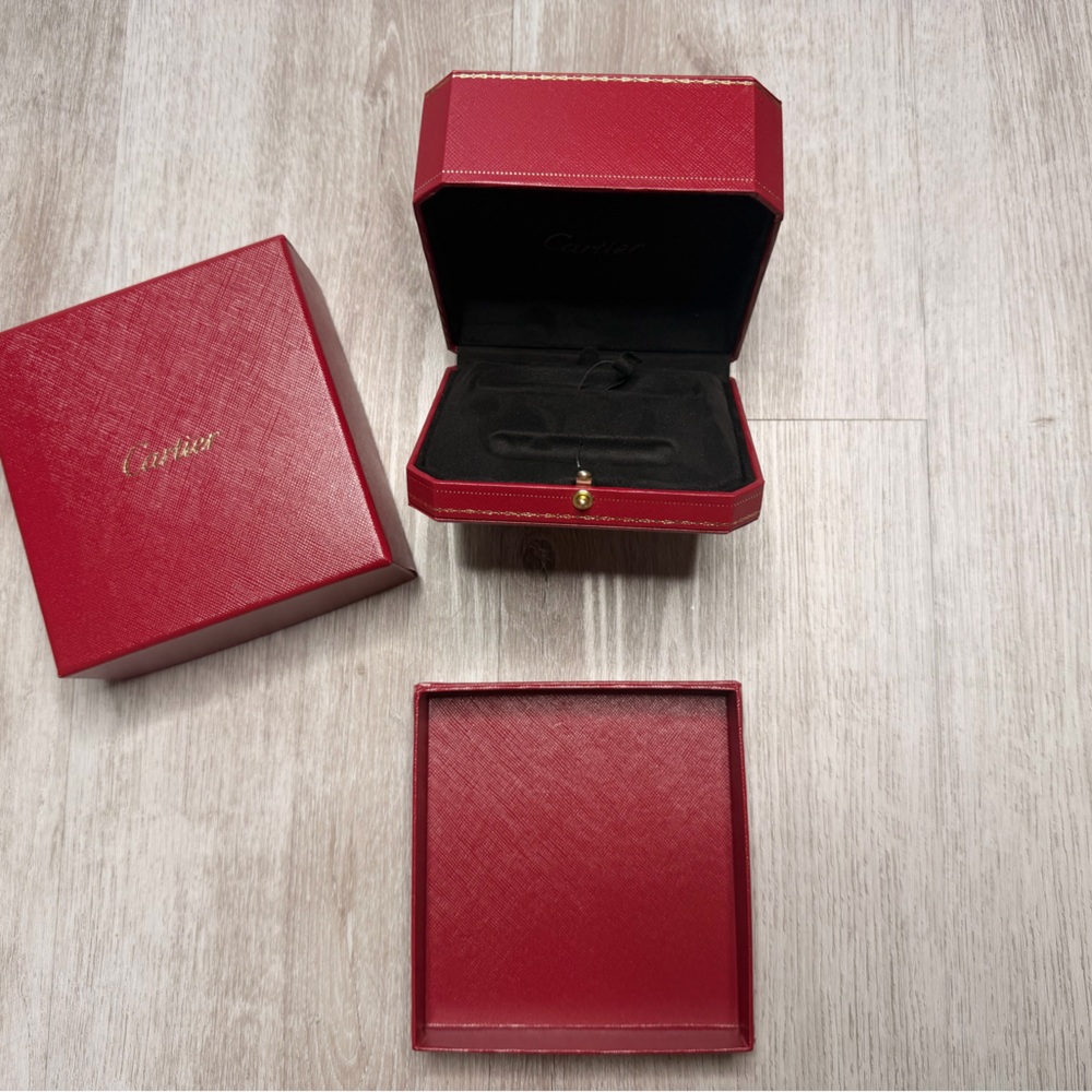 Cartier Empty Red Box (Set 2 boxes) - Picture 1 of 3